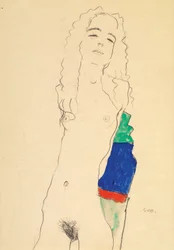 Standing Female Nude